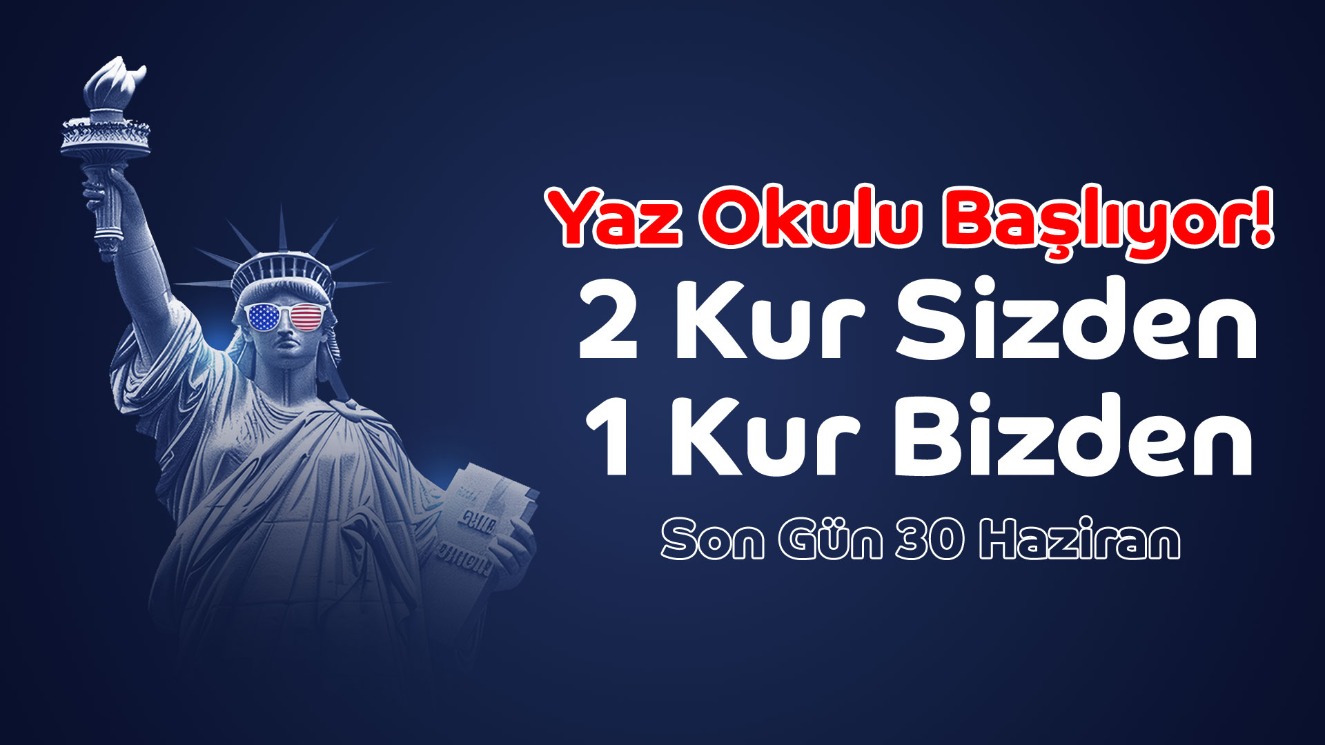 2 Kur Sizden, 1 Kur Bizden!
